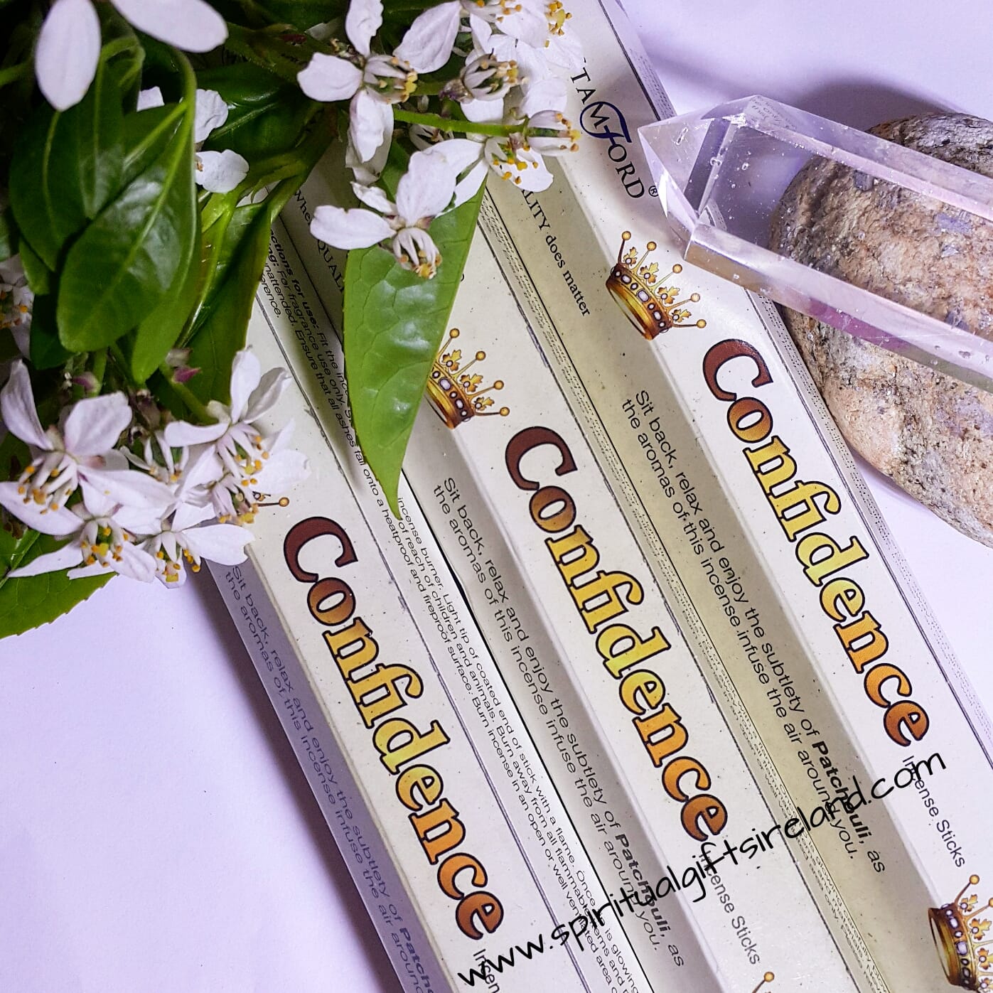 Patchouli Incense Confidence By Stamford Spiritual Gifts Ireland