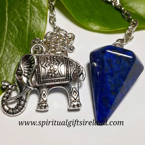 Lapis Lazuli Pendulum Elephant