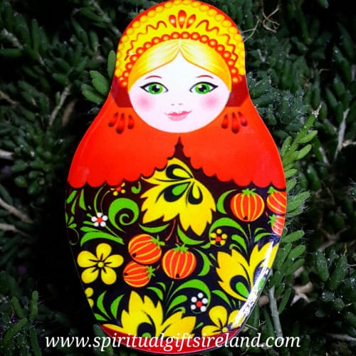 Russian Doll Porcelain Magnet C