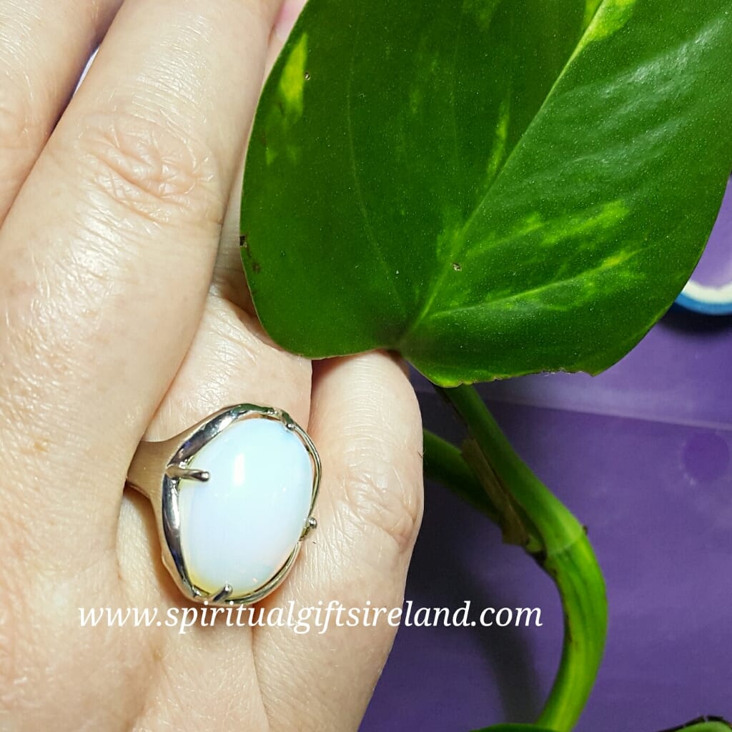 Opalite Ring Adjustable Size